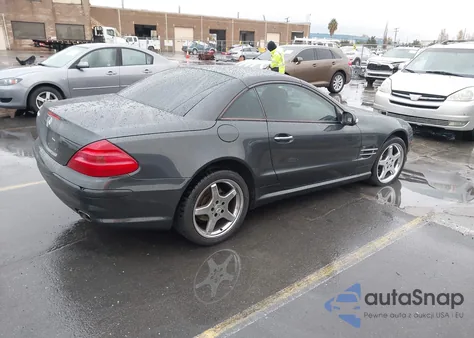 2003 Mercedes-Benz Sl 500 from USA, damaged, VIN WDBSK75F73F016351